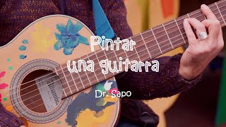 Pintar una guitarra