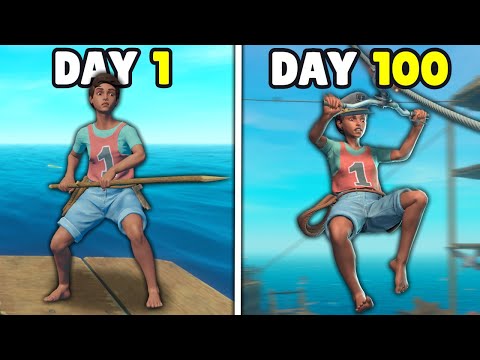 I Played 100 Days Of Raft