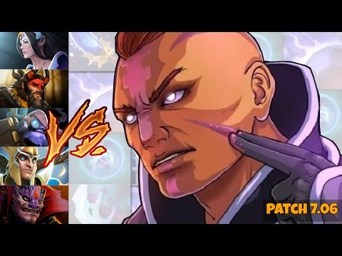 How to Fight the Magic Team? Arteezy Anti Mage Scepter 7.06 - Top MMR Pro Player | Dota 2