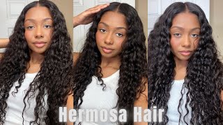 THE BEST DEEP WAVE WIG I’VE EVER TRIED! 😍 | 13x6 Lace Frontal Install | Ft. Hermosa Hair