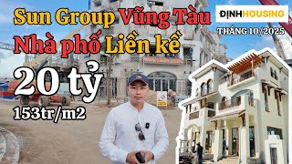 Sun Group Vũng Tàu 1 nhà phố liền kề rẻ nhất và 1 căn nhà phố liền kề VIP nhất Blanca