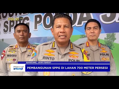 POLDA JABAR GROUNDBREAKING PEMBANGUNAN DAPUR