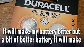 Duracell Child Secure Bitter Coat coin battery 2016,2025, 2032