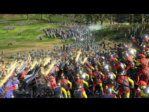 WARHAMMER BATTLE - BRETONNIA Vs THE EMPIRE