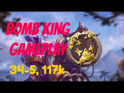 [Paladins] Hard Chain Reaction Carry | Bomb King Gameplay