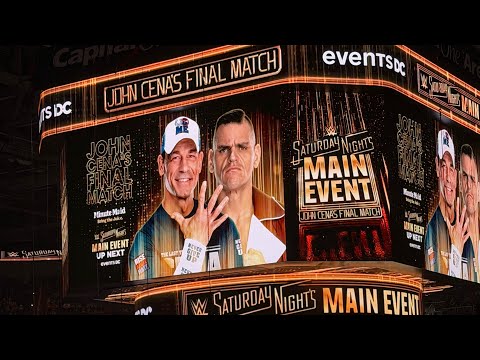 WWE SNME: John Cena’s Last Match in Washington DC (12/13/25)