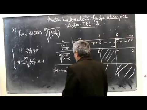 Lectia TEL 2 - Analiza matematica