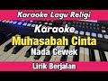 Karaoke Muhasabah Cinta Nada Cewek Lirik Berjalan Versi Anisa Rahman