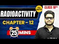 RADIOACTIVITY In 25 Mins Complete Chapter Mind Map Class 10 ICSE PHYSICS