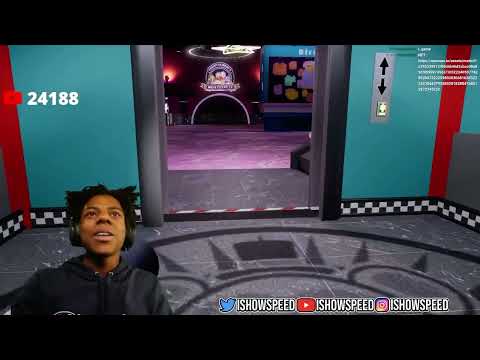 IShowSpeed Gets Scared of Map Bot in Security Breach FNAF | Take A Map