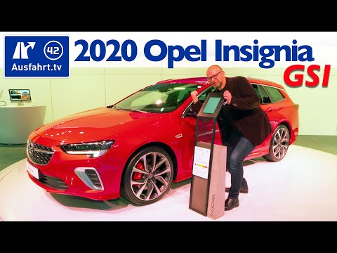 2020 Opel Insignia GSI Facelift, Weltpremiere, Debut, Sitzprobe, kein Test