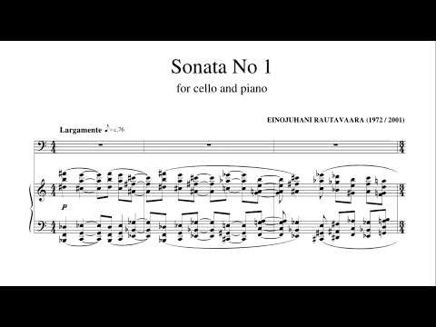 Einojuhani Rautavaara - Cello Sonata No.1