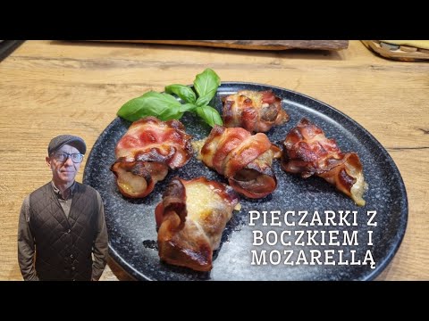 PIECZARKI Z MOZZARELLĄ I BOCZKIEM