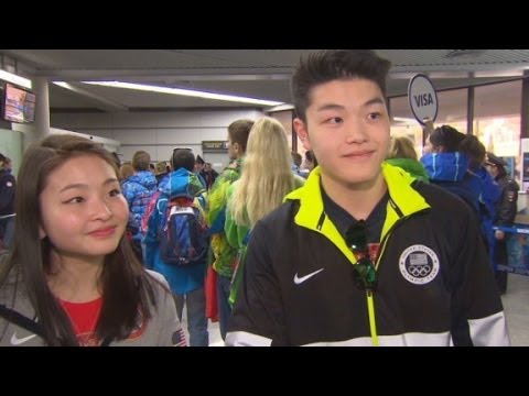 U.S. athletes arrive in Sochi