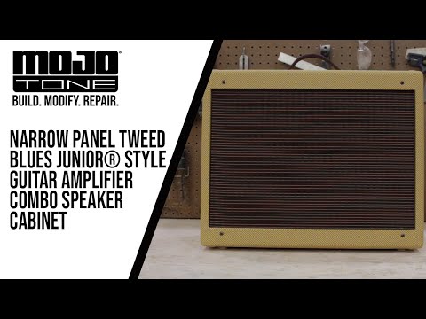 Mojotone Fender Tweed Blues Junior Head Guitar Amp Cabinet With Lacquered Tweed image 6