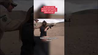 Nouvelle vidéo YouTube: JE TIRE AU GUN À LAS VEGAS (sur ma chaîne)🧸 #shorts #ak47 #vlog #voyage #qc