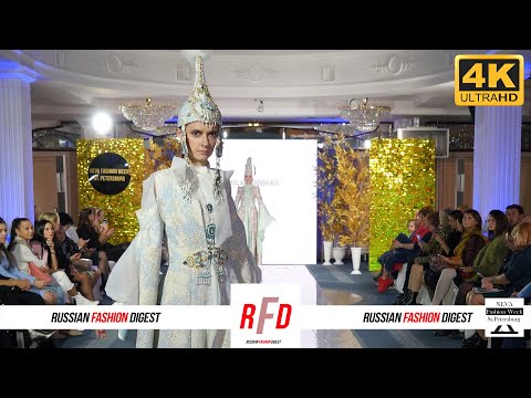 Malika Duisenbayeva 4K Neva fashion week  1 - 3 October St. Peterburg 2021