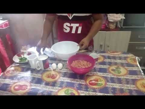 Bolinho de mortadela do Henrique