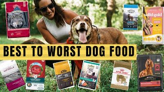 Best To Worst Dog FOOD |Ranking Dog food brands |Premium dog food to Affordable dog food. (GENERAL)