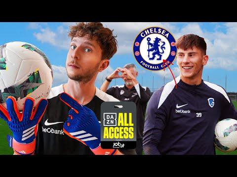 I trained CHELSEA’S new GOALKEEPER! 🧤🤩 All Access EP. 1 | KRC Genk