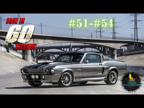 Eaglemoss - Ford Mustang Eleanor #51 - #54