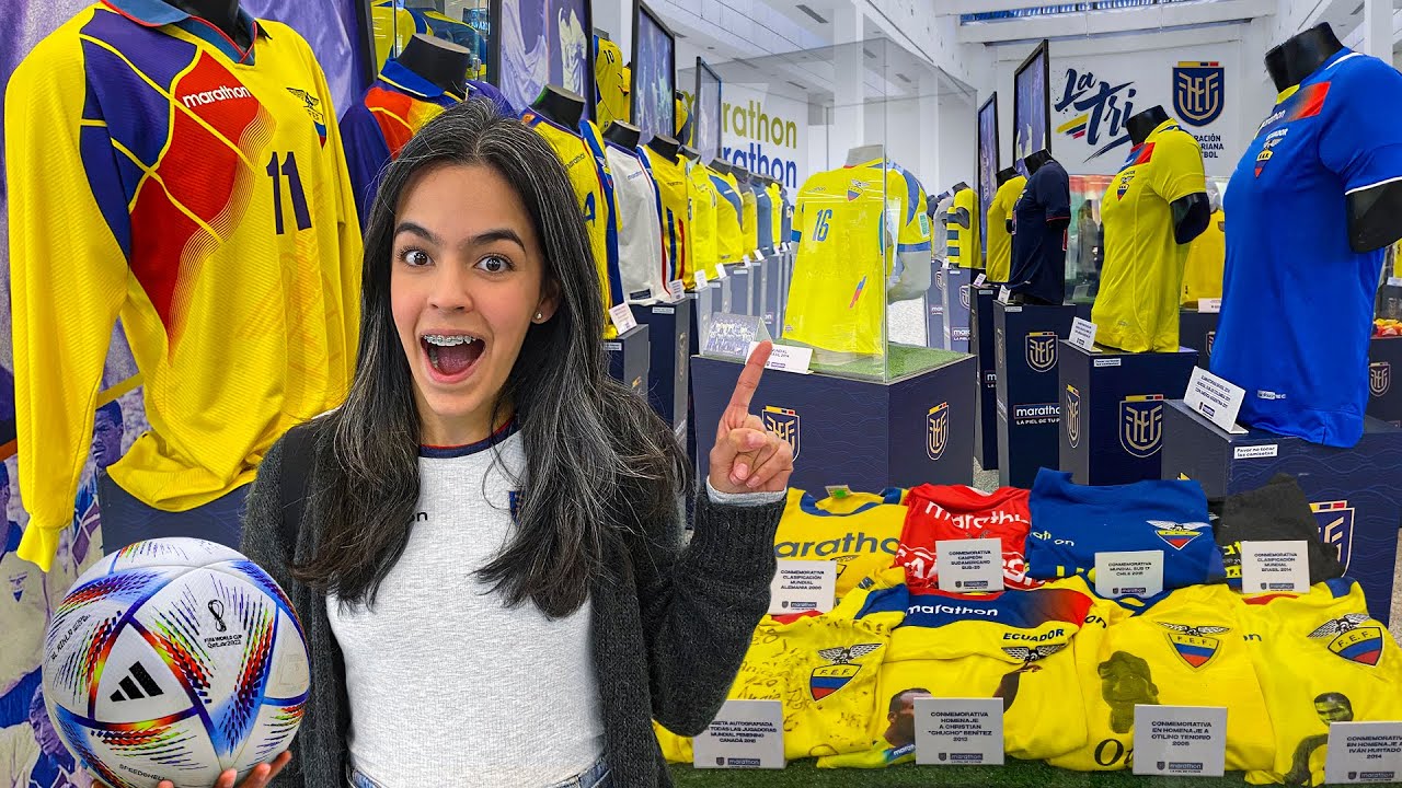 Colección COMPLETA de CAMISETAS DE LA TRI - Selección Ecuatoriana de Fútbol 🇪🇨🏆