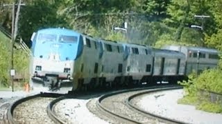 preview picture of video 'Amtrak Capitol Limited Harper's Ferry West Virginia'