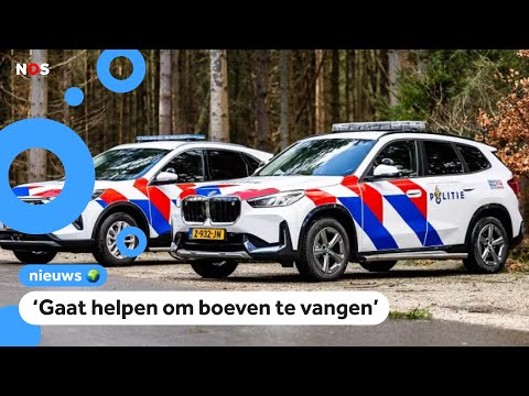 Politie heeft nieuwe auto's en Sil mocht ze testen