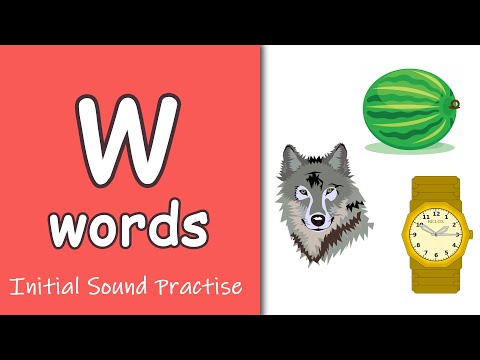 Letter w Phonics | Phonics Letter Sounds for Kids | Learning To Read