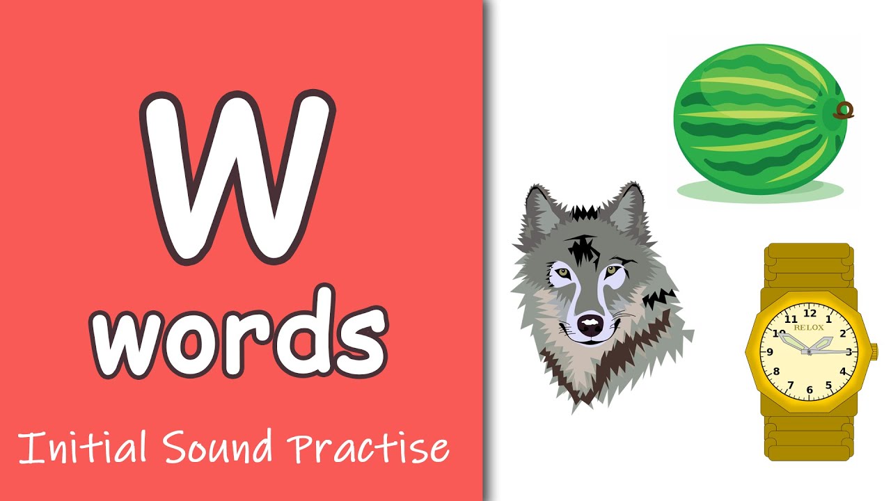 Letter w Phonics | Phonics Letter Sounds for Kids | Learning To Read