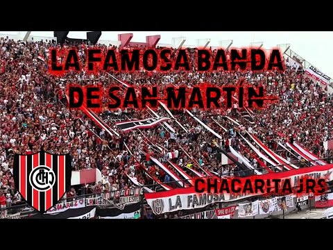 "La Famosa Banda de San Martín" Barra: La Famosa Banda de San Martin &bull; Club: Chacarita Juniors