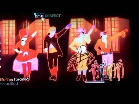 Just Dance 4- Crucified please subscribe and comment ** PLEASE READ THE DESCRIPTION!!!! Thanks