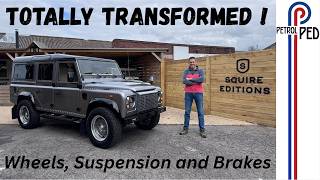 How to Make a Land Rover Defender Look Good, Corner AND STOP with Squire Editions !
