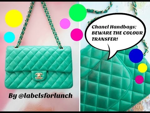 Chanel handbags! Beware The Colour Transfer! Watch this before you buy a light color Chanel bag!