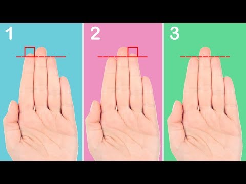 どの指が一番長い？そこからあなたの性格を診断！（Find Out What Your Finger Length Reveals About Your Personality）
