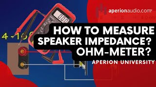 Download lagu Your Guide to Measuring the Impedance on Speakers with Ease mp3 Download lagu Your Guide to Measuring the Impedance on Speakers with Ease mp3