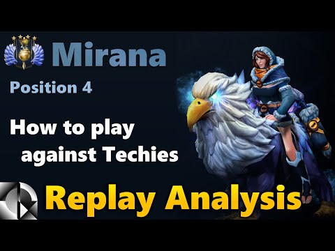 Replay Analysis: Mirana 4 Support - Divine 4 | Dota 2 7.28b