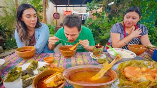 Most UNIQUE Guatemalan Food!! 1000 Year Recipe - Whole Turkey Soup!! 🦃 - YouTube