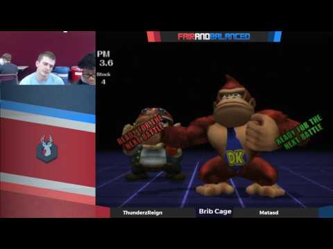 “Fair and Balanced Arcadian” - ThundeRzReiGN (DK) v. Matasd (Wario) - Brib Cage PR RR