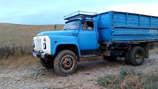 Old Truck GAZ 53 4x2 Next GAZ 3307 4x4 Turbo Diesel