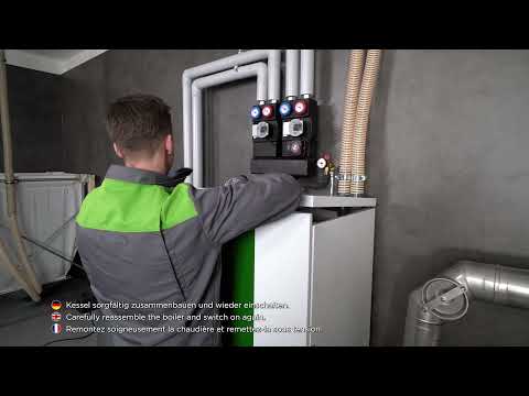 Wartungsvideo Pellematic Compact / Maintenance video Pellematic Compact