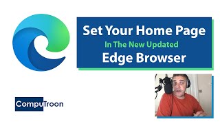 Set Home Page on the updated Microsoft Edge Browser