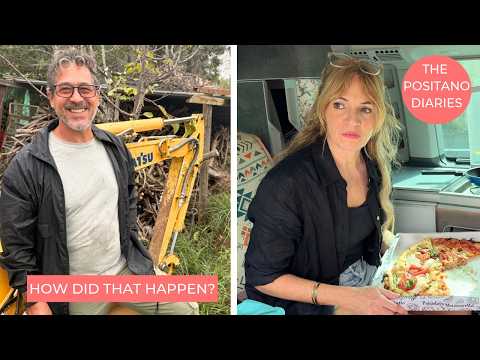 WE LEFT POSITANO - THEN THE STORM HIT TUSCANY