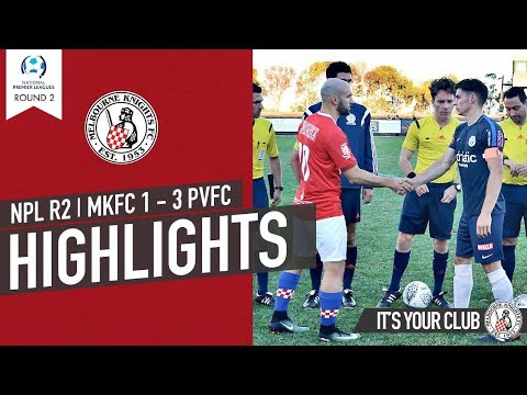 R2 NPL 2018 Melbourne Knights FC v Pascoe Vale FC