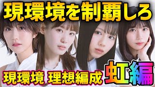 【ユニゾンエアー】現環境のトップ編成はこれ！各タイプの理想編成を紹介！（虹タイプ編）【ユニエア】
