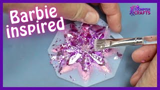 Simple resin moulds make beautiful decorations