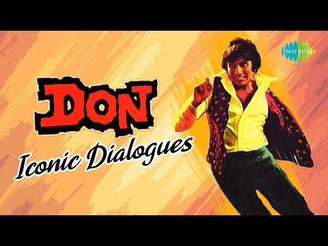 Don | Famous Dialogues & Song | Amitabh Bachchan | Zeenat Aman