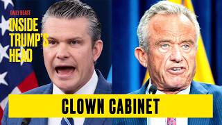 How Trump Turned His Administration Into One Big Joke | Inside Trump's Head Clip