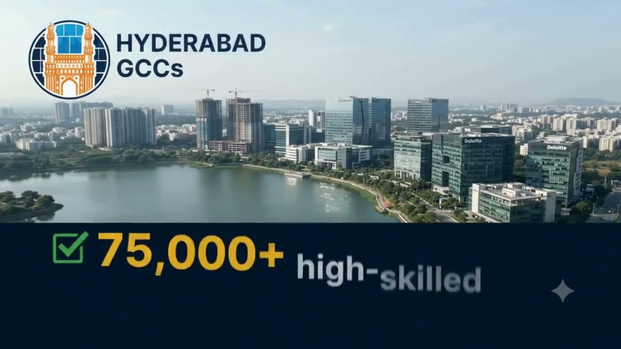 HYDERABAD’S GCC BOOM 515 GCCs, 3 Lakh+ Jobs & 70 New Centres  2026