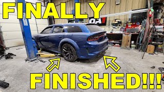 Building the Ultimate Station Wagon |  Charger Magnum Hellcat | 1000HP Hellwagon | Pt 100